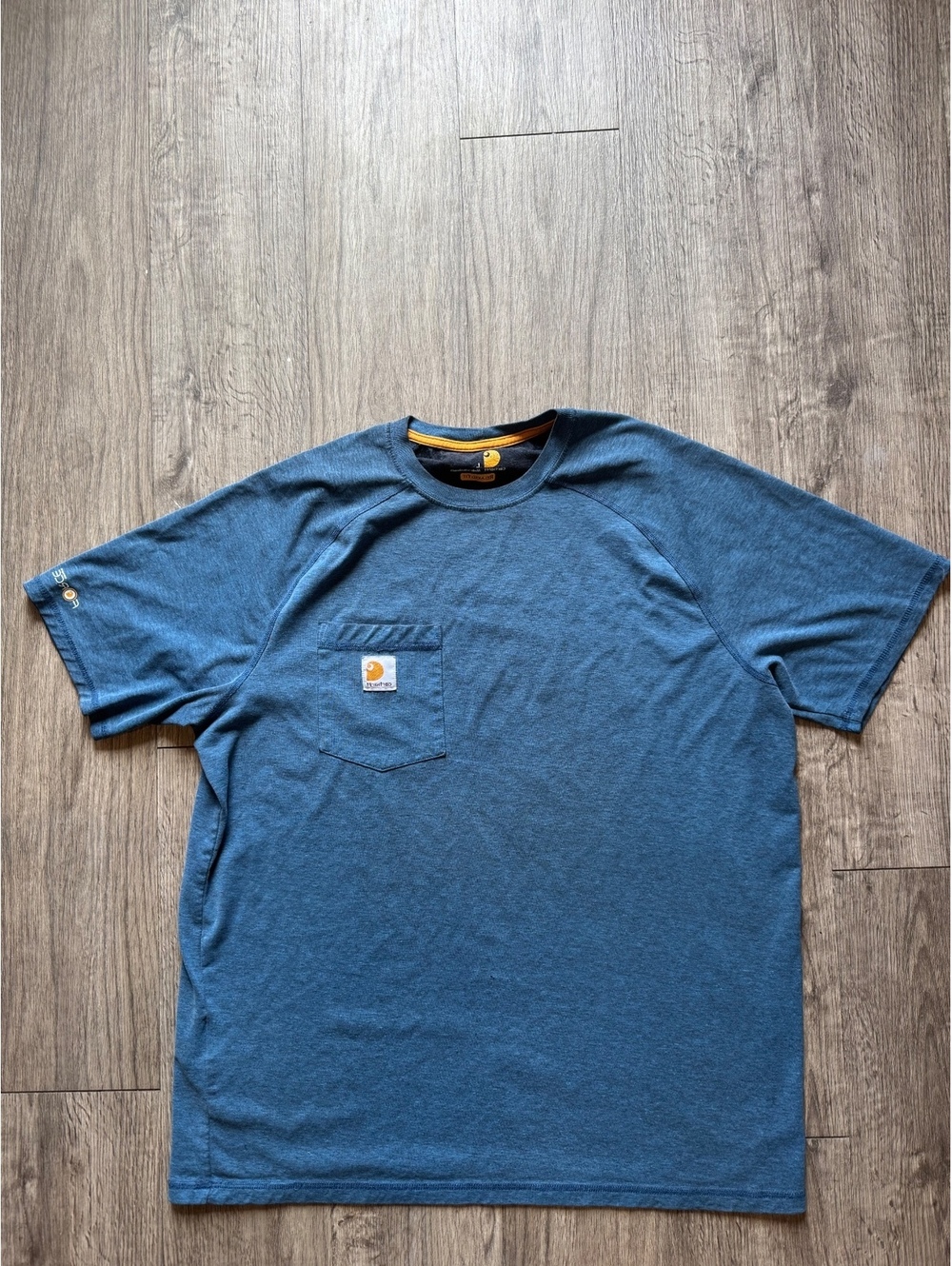 Carhartt relaxed fit blue pocket T-shirt Size L